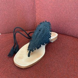 Joie Kacia Leather Ankle Strap Sandal